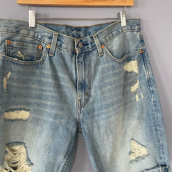 🛑SOLD Levi’s 511 Vintage High Rise Distressed Cutoff Jean Shorts - Picture 3 of 8